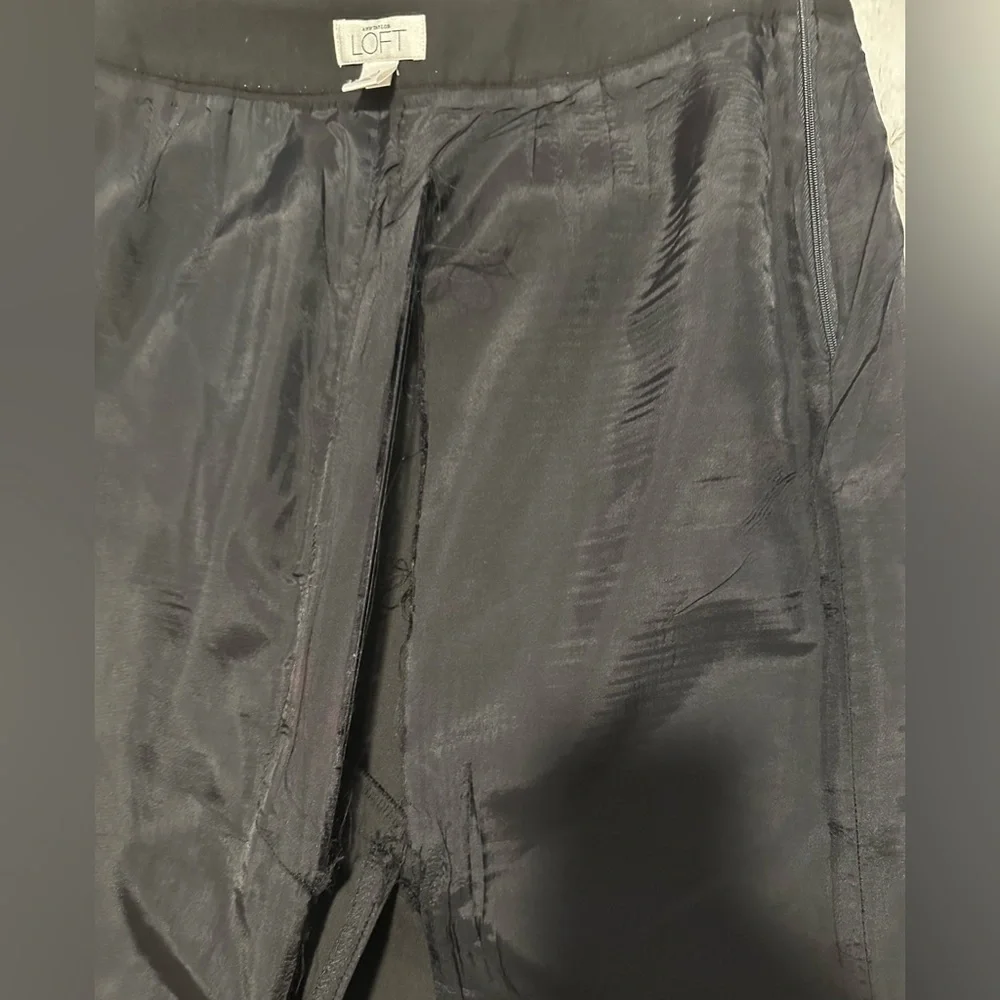 Ann Taylor LOFT Black Pencil Skirt - Picture 11 of 11
